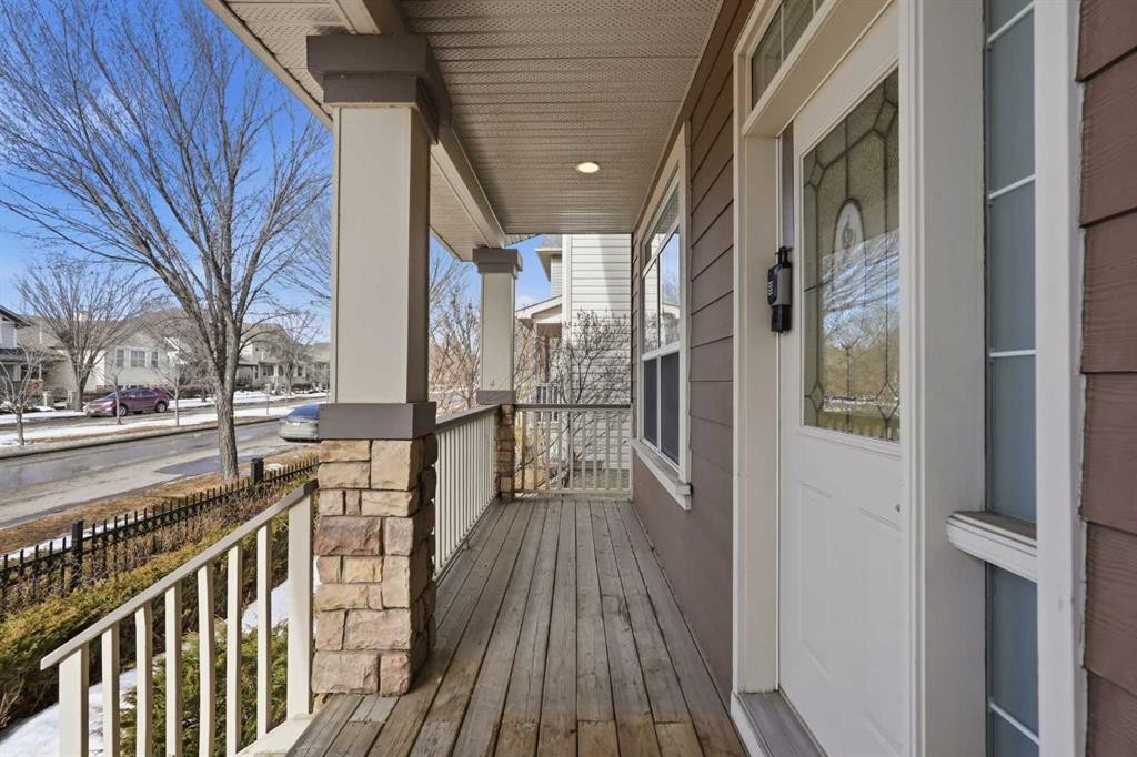 15172 Prestwick Boulevard Se, Calgary, AB - Outdoor With Deck Patio Veranda With Exterior