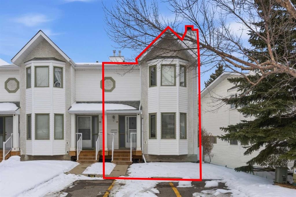 59 Abbeydale Villas Ne, Calgary, AB - Outdoor With Facade