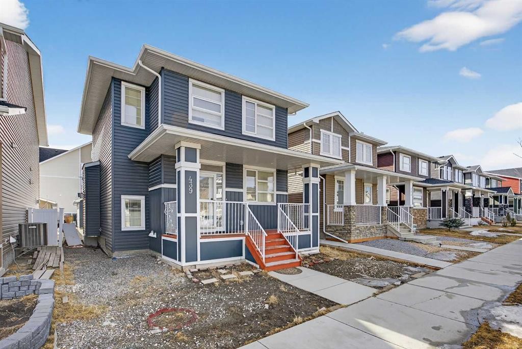 439 Redstone Drive Ne, Calgary, AB - Outdoor With Facade