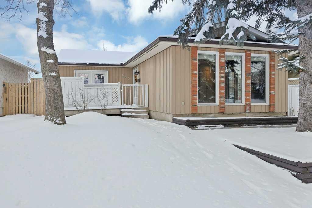480 Midridge Drive Se, Calgary, AB - Outdoor With Deck Patio Veranda