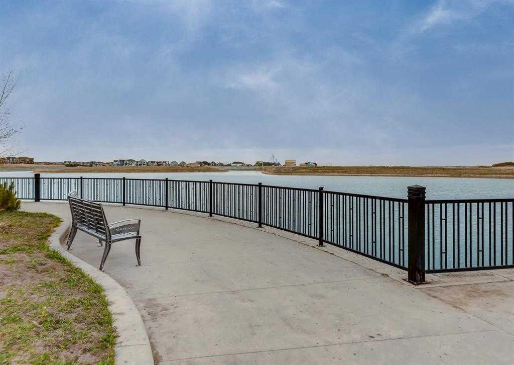 189 Mahogany Drive, Calgary, AB - Outdoor With Body Of Water With View