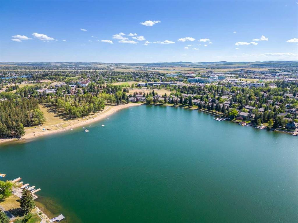 16 Midcrest Rise Se, Calgary, AB - Outdoor With Body Of Water With View