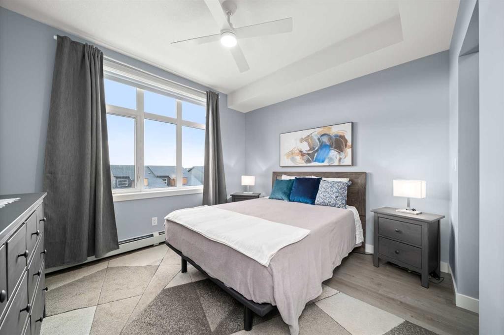 4314-200 Seton Circle Se, Calgary, AB - Indoor Photo Showing Bedroom