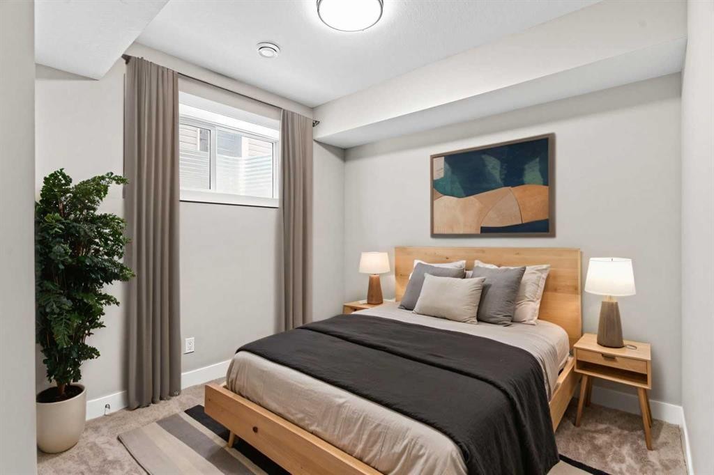 160 Vantage Drive, Cochrane, AB - Indoor Photo Showing Bedroom