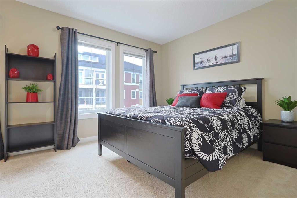 505 Evanston Square Nw, Calgary, AB - Indoor Photo Showing Bedroom