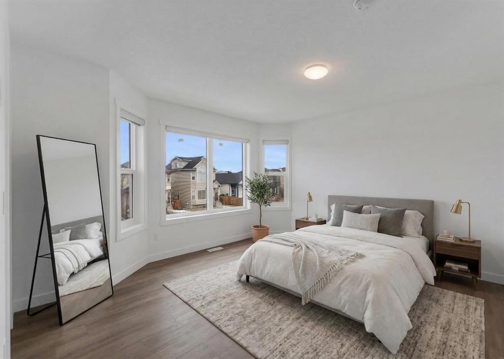 429 Taradale Drive Ne, Calgary, AB - Indoor Photo Showing Bedroom