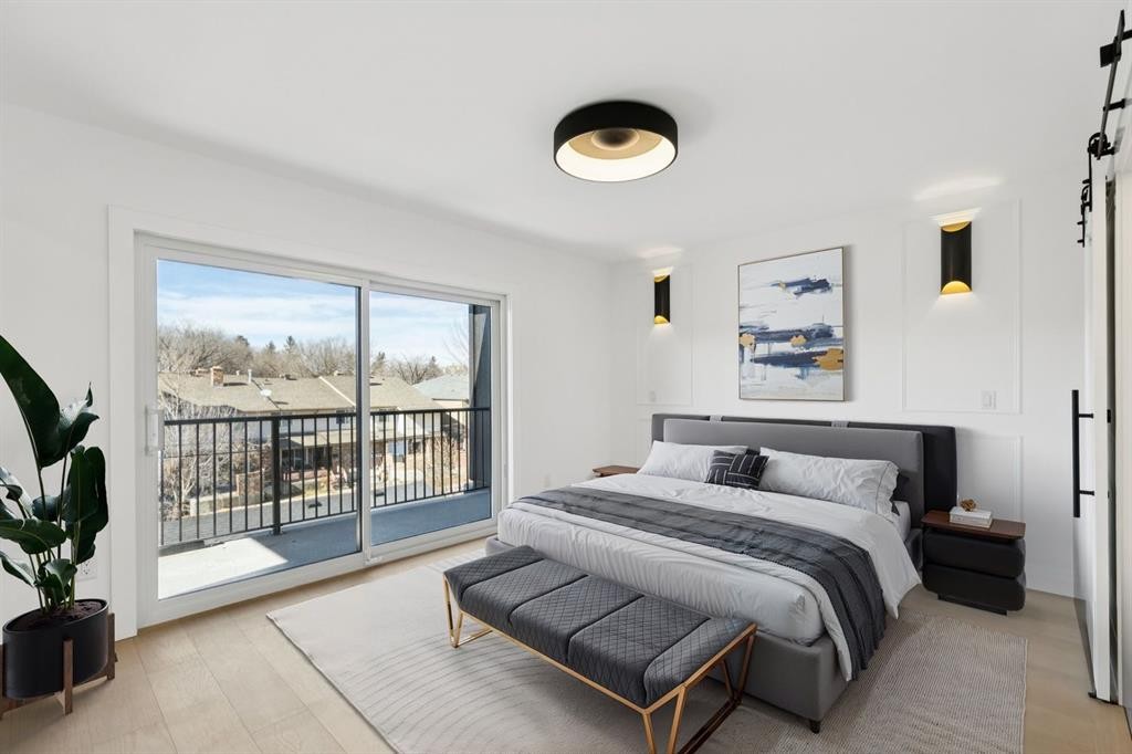 523 32 Street Nw, Calgary, AB - Indoor Photo Showing Bedroom