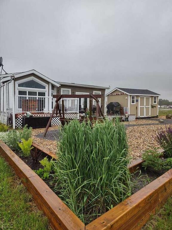 517 454029 Rr 11, Westerose, AB - Outdoor With Deck Patio Veranda