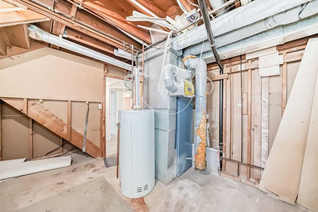 6735 Temple Drive Ne, Calgary, AB - Indoor Photo Showing Basement