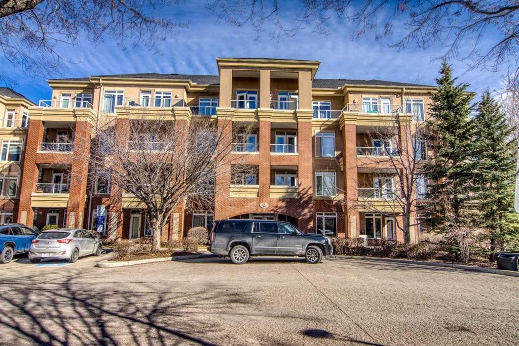 208-10 Hemlock Crescent Sw, Calgary, AB - Outdoor With Balcony With Facade