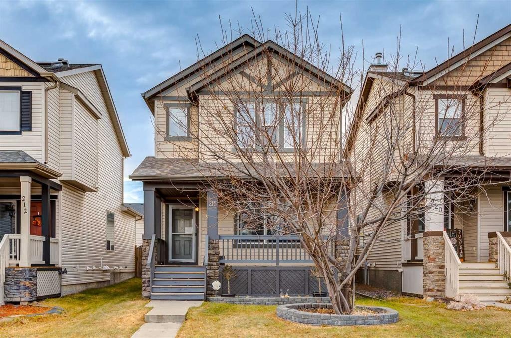 216 Silverado Range Close Sw, Calgary, AB - Outdoor With Facade