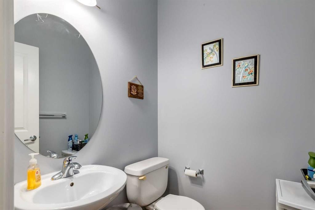 216 Silverado Range Close Sw, Calgary, AB - Indoor Photo Showing Bathroom