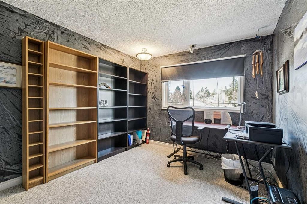 443 Brookmere Crescent Sw, Calgary, AB - Indoor Photo Showing Office