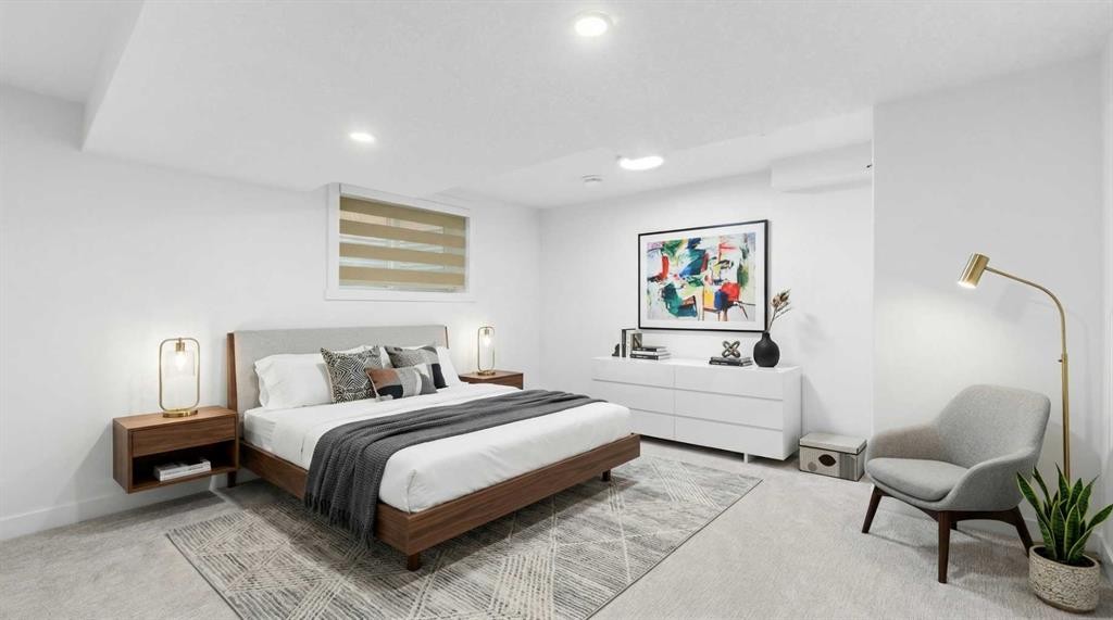 10327 Wapiti Drive Se, Calgary, AB - Indoor Photo Showing Bedroom