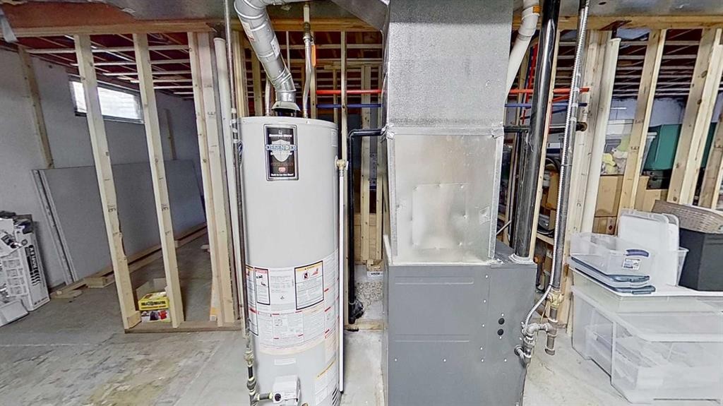 315 Pinecrest Crescent Ne, Calgary, AB - Indoor Photo Showing Basement