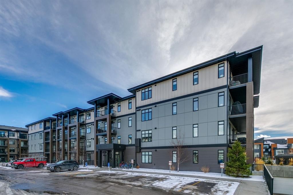 4404-200 Seton Circle Se, Calgary, AB - Outdoor With Balcony With Facade