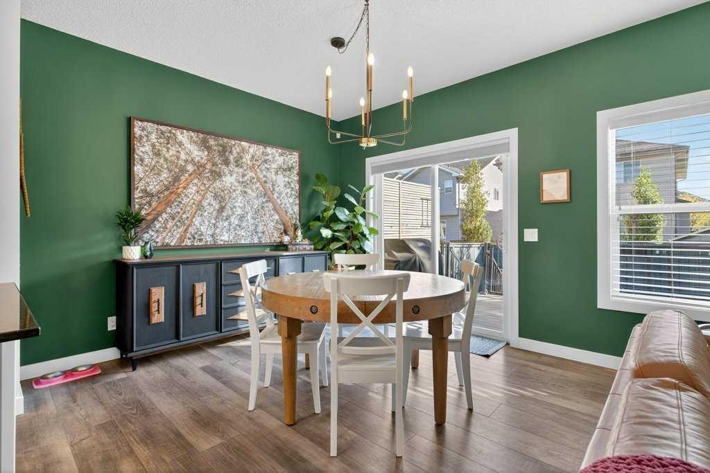 1091 Brightoncrest Green Se, Calgary, AB - Indoor Photo Showing Dining Room