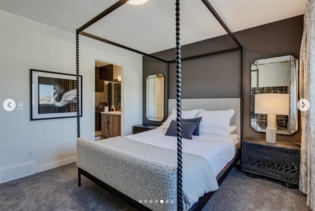 81 Sora Gate Se, Calgary, AB - Indoor Photo Showing Bedroom