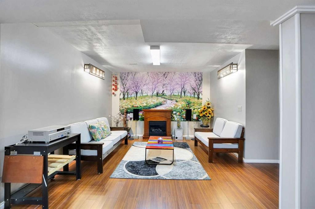 234 Saddlecreek Point Ne, Calgary, AB - Indoor With Fireplace