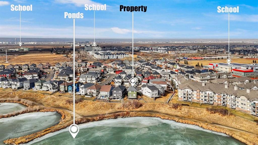 234 Saddlecreek Point Ne, Calgary, AB - Outdoor With View