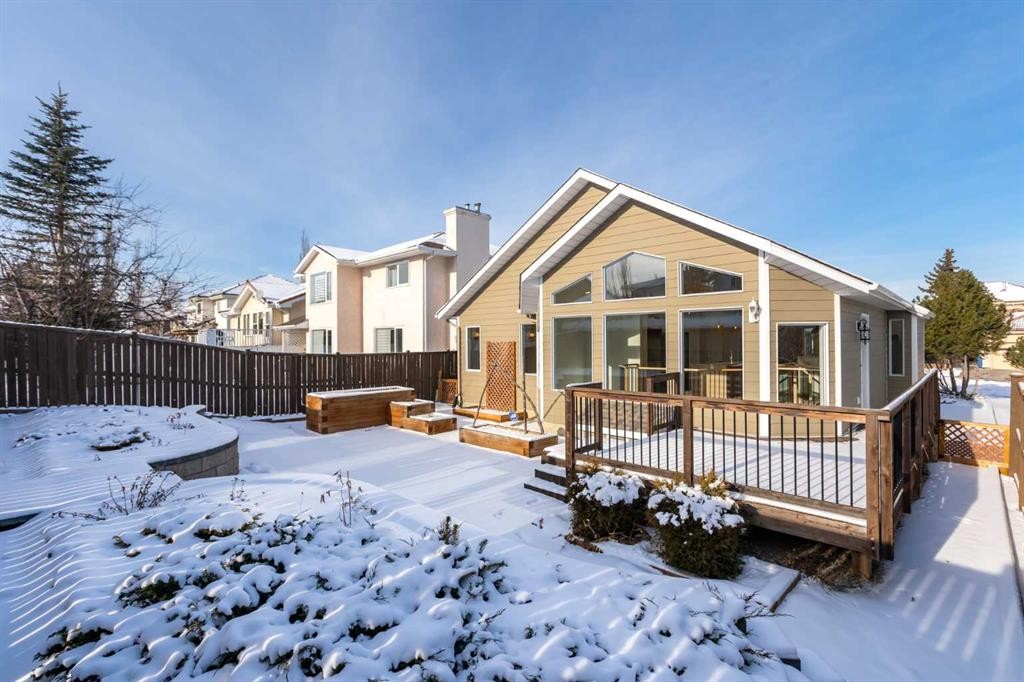 58 Edgevalley Close Nw, Calgary, AB - Outdoor With Deck Patio Veranda