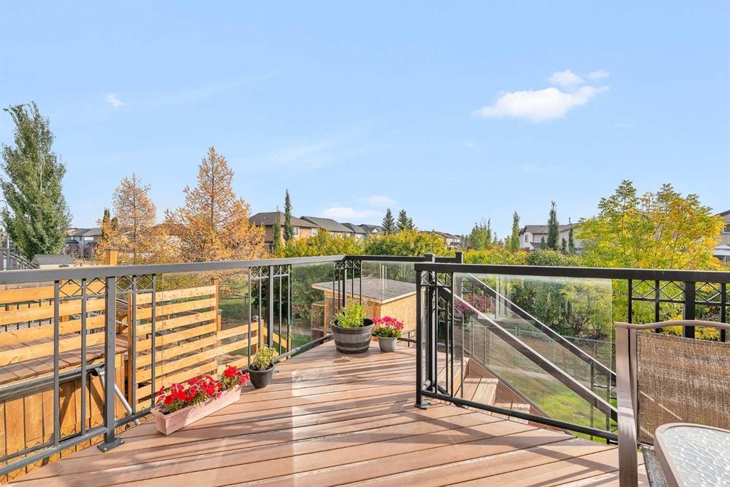 320 Evermeadow Road Sw, Calgary, AB - Outdoor With Deck Patio Veranda With Exterior