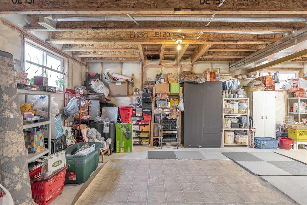 320 Evermeadow Road Sw, Calgary, AB - Indoor Photo Showing Basement