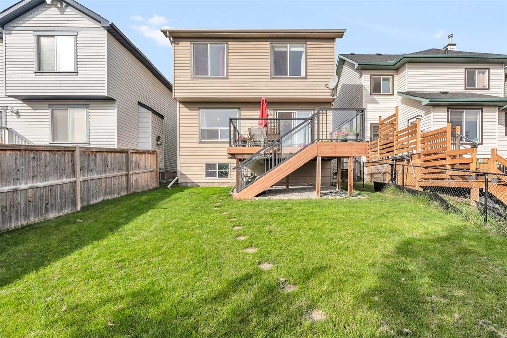 320 Evermeadow Road Sw, Calgary, AB - Outdoor With Deck Patio Veranda With Exterior