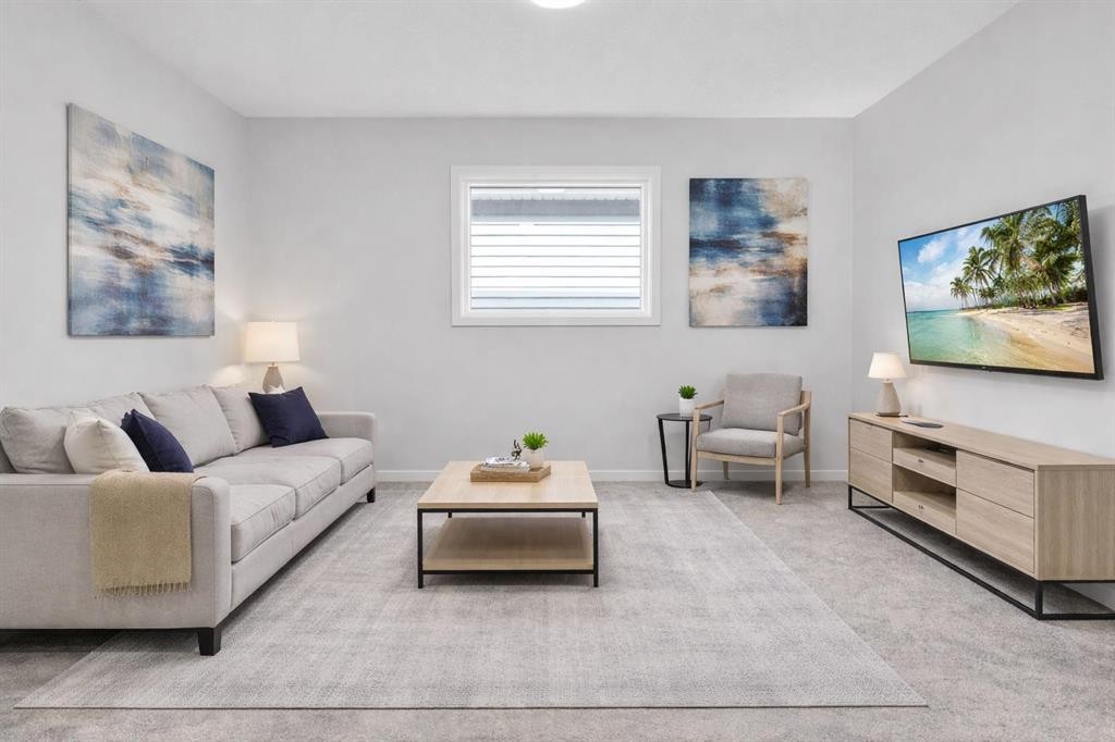 312 Edith Place Nw, Calgary, AB - Indoor Photo Showing Living Room