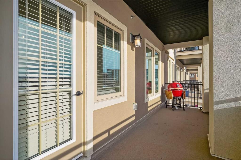 214-140 Mahogany Street Se, Calgary, AB - Outdoor With Balcony With Exterior