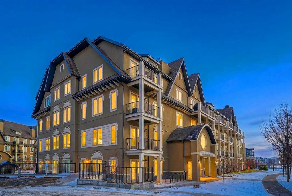 214-140 Mahogany Street Se, Calgary, AB - Outdoor With Balcony