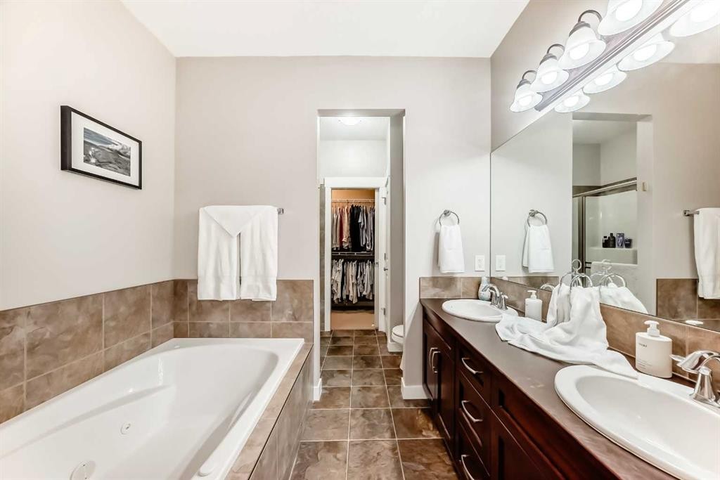 160 Sienna Passage, Chestermere, AB - Indoor Photo Showing Bathroom