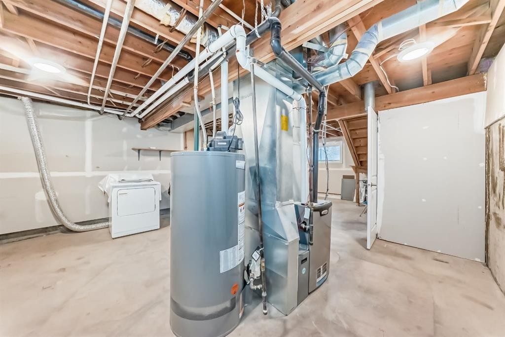 161-6915 Ranchview Drive Nw, Calgary, AB - Indoor Photo Showing Basement