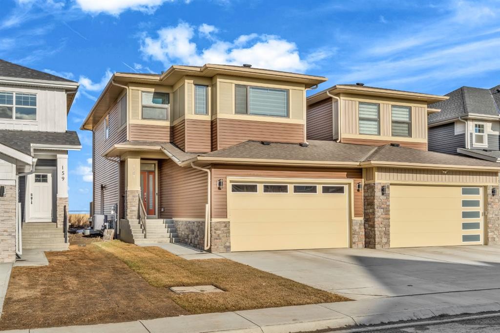 163 Sandpiper Bend, Chestermere, AB - Outdoor With Facade