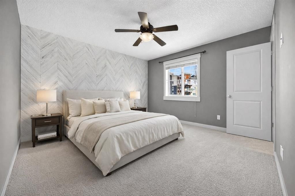 257 Skyview Ranch Drive Ne, Calgary, AB - Indoor Photo Showing Bedroom