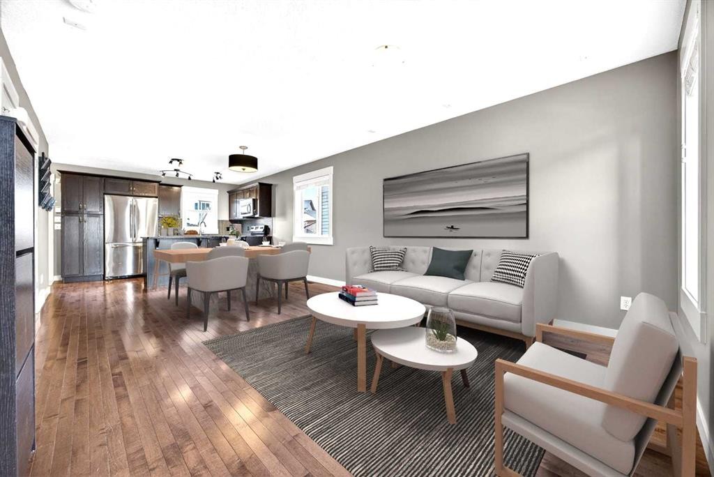 257 Skyview Ranch Drive Ne, Calgary, AB - Indoor Photo Showing Living Room