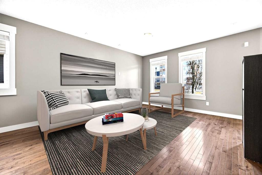 257 Skyview Ranch Drive Ne, Calgary, AB - Indoor Photo Showing Living Room