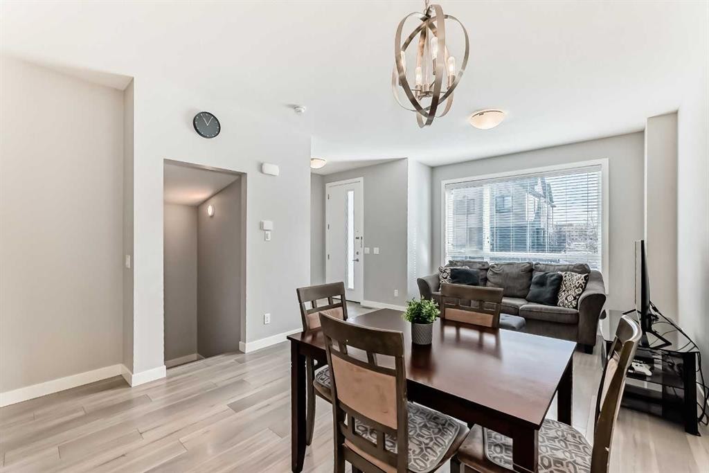 111 Redstone Crescent Ne, Calgary, AB - Indoor Photo Showing Dining Room