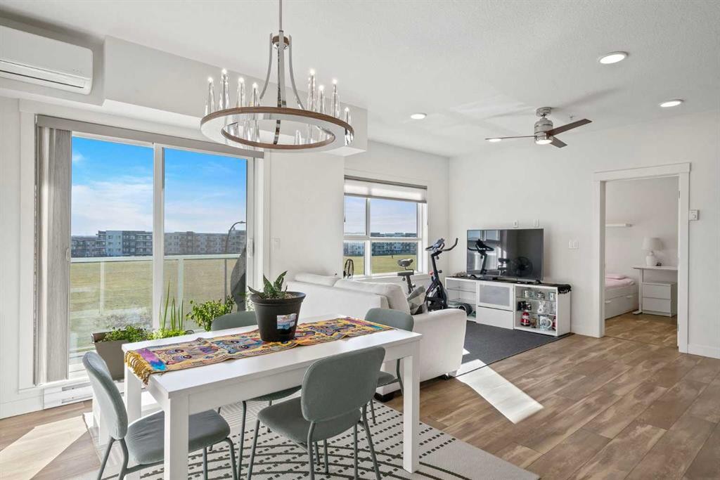 332-20 Seton Park Se, Calgary, AB - Indoor Photo Showing Dining Room
