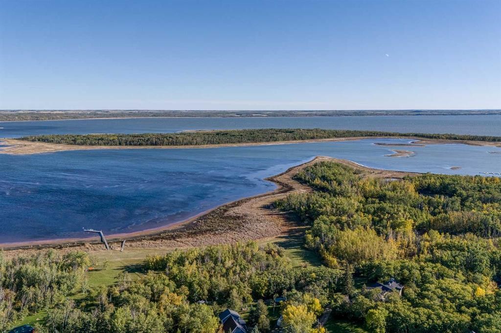 602 Pheasant Close, Pelican Point, AB - Outdoor With Body Of Water With View