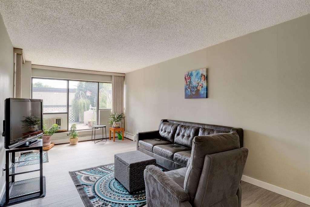 106-659 4 Avenue Ne, Calgary, AB - Indoor Photo Showing Living Room