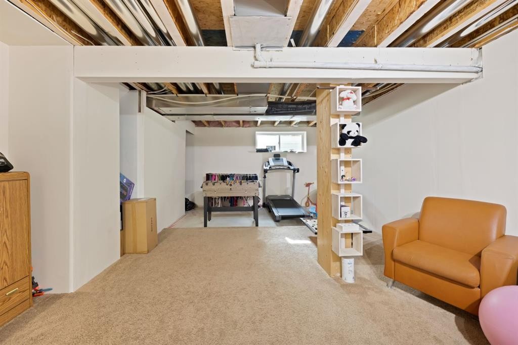 108 Panamount Way Nw, Calgary, AB - Indoor Photo Showing Basement