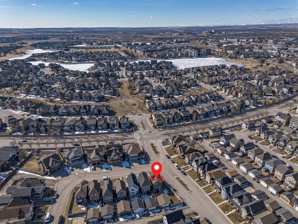 228 Mahogany Grove Se, Calgary, AB - Outdoor With View