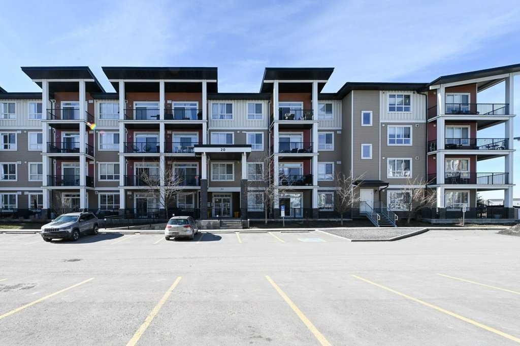 210-20 Walgrove Walk Se, Calgary, AB - Outdoor With Balcony With Facade