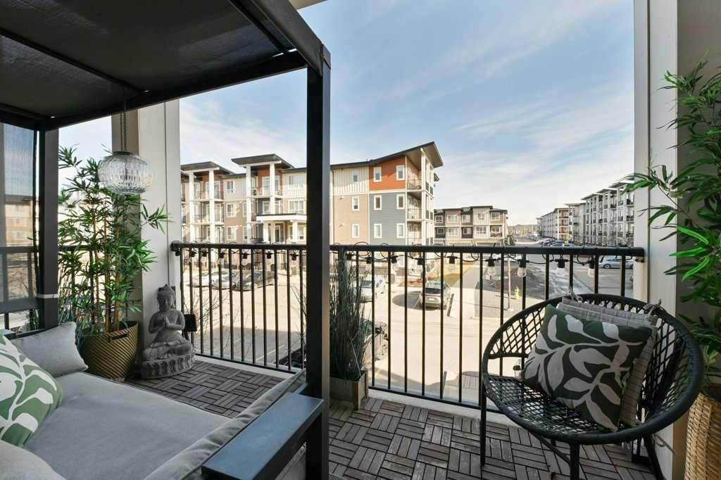 210-20 Walgrove Walk Se, Calgary, AB - Outdoor With Balcony With Exterior