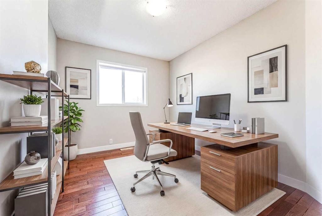 343 Millview Bay Sw, Calgary, AB - Indoor Photo Showing Office