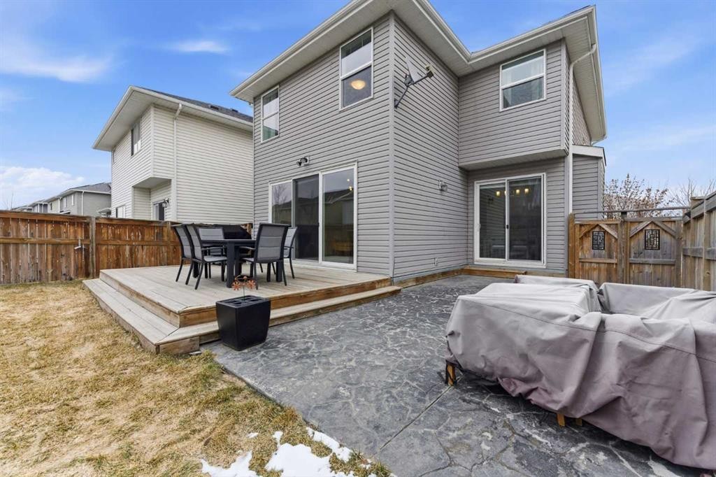 150 Auburn Springs Boulevard Se, Calgary, AB - Outdoor With Deck Patio Veranda With Exterior