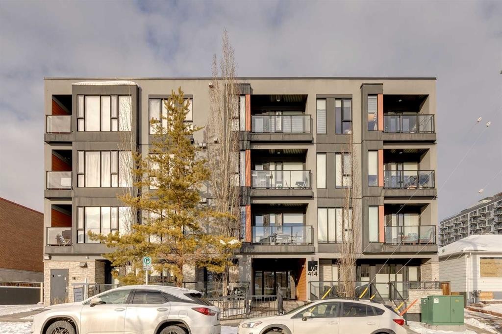 202-414 Meredith Road Ne, Calgary, AB - Outdoor With Balcony