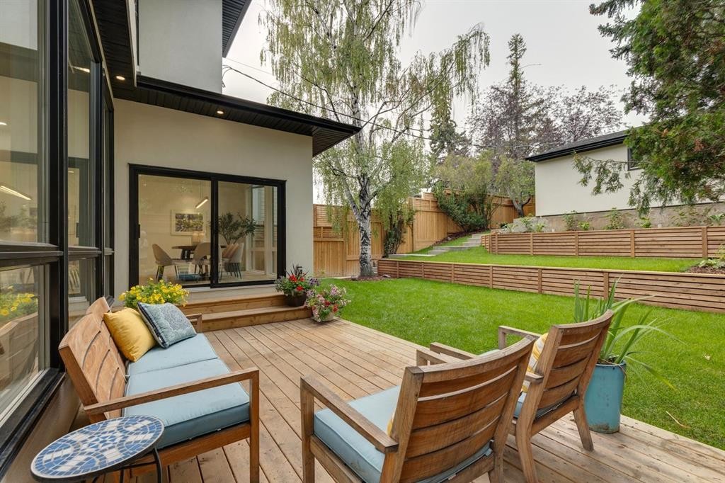 1307 Hamilton Street Nw, Calgary, AB - Outdoor With Deck Patio Veranda With Exterior