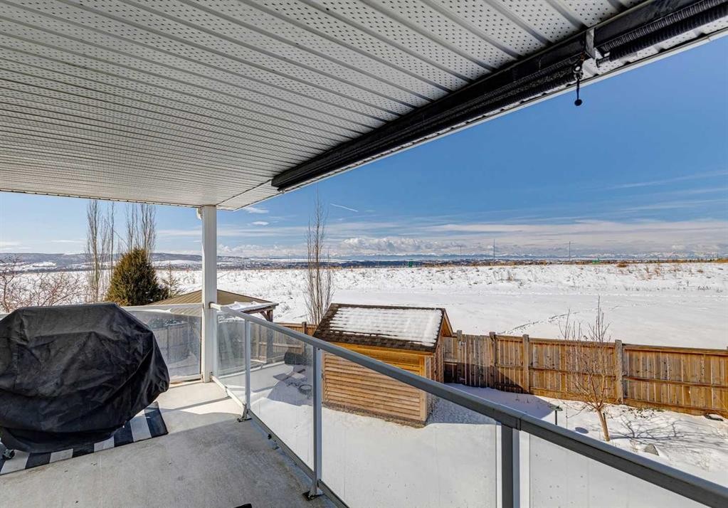 642 Schooner Cove Nw, Calgary, AB - Outdoor With Balcony With Exterior